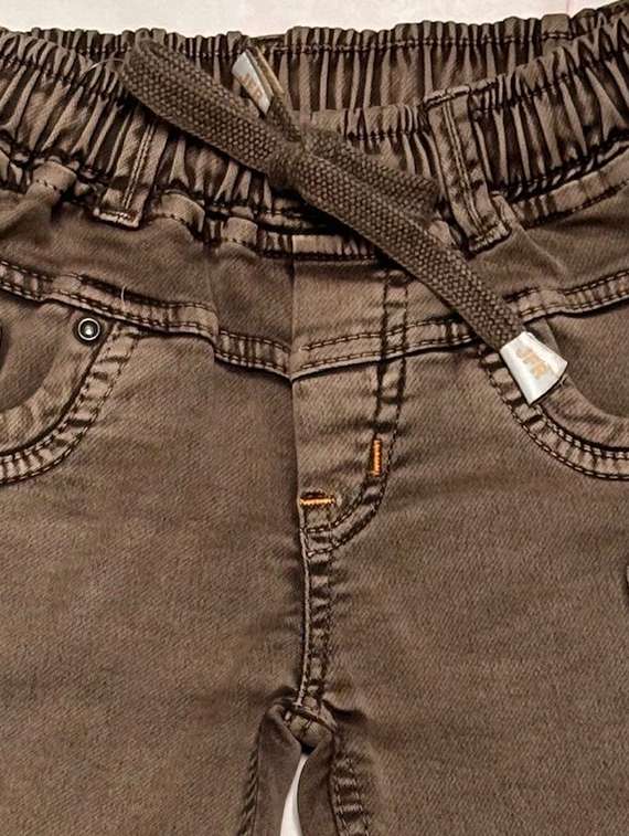 boys solid mid rise relaxed fit jeans - 22300600 -  Standard Image - 2