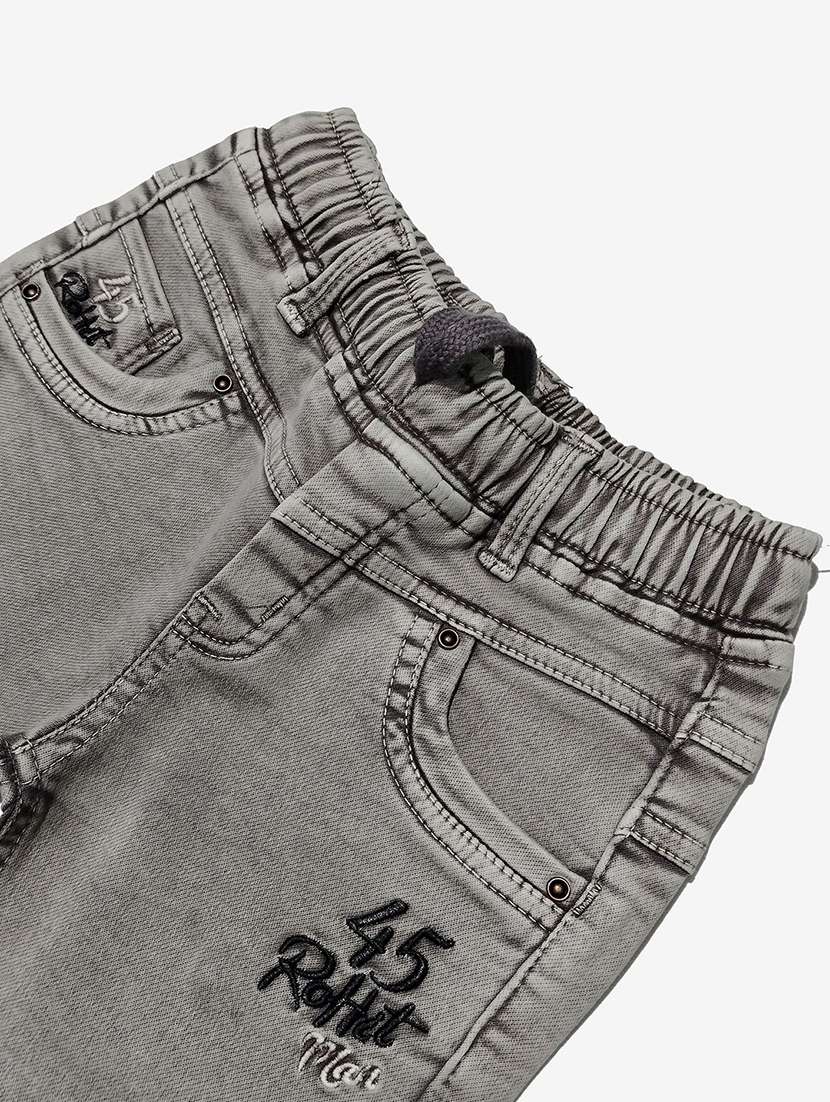 boys solid mid rise relaxed fit jean - 22300613 -  Standard Image - 2