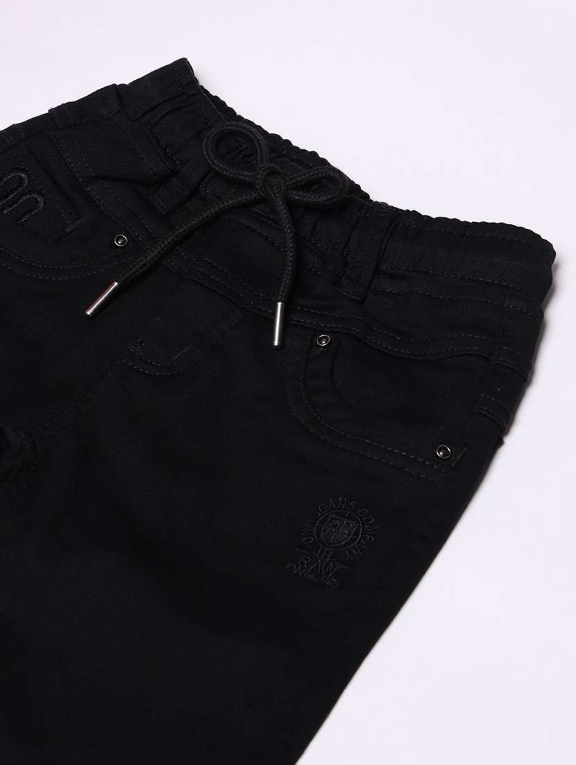 boys solid mid rise relaxed fit jean - 22300661 -  Standard Image - 2