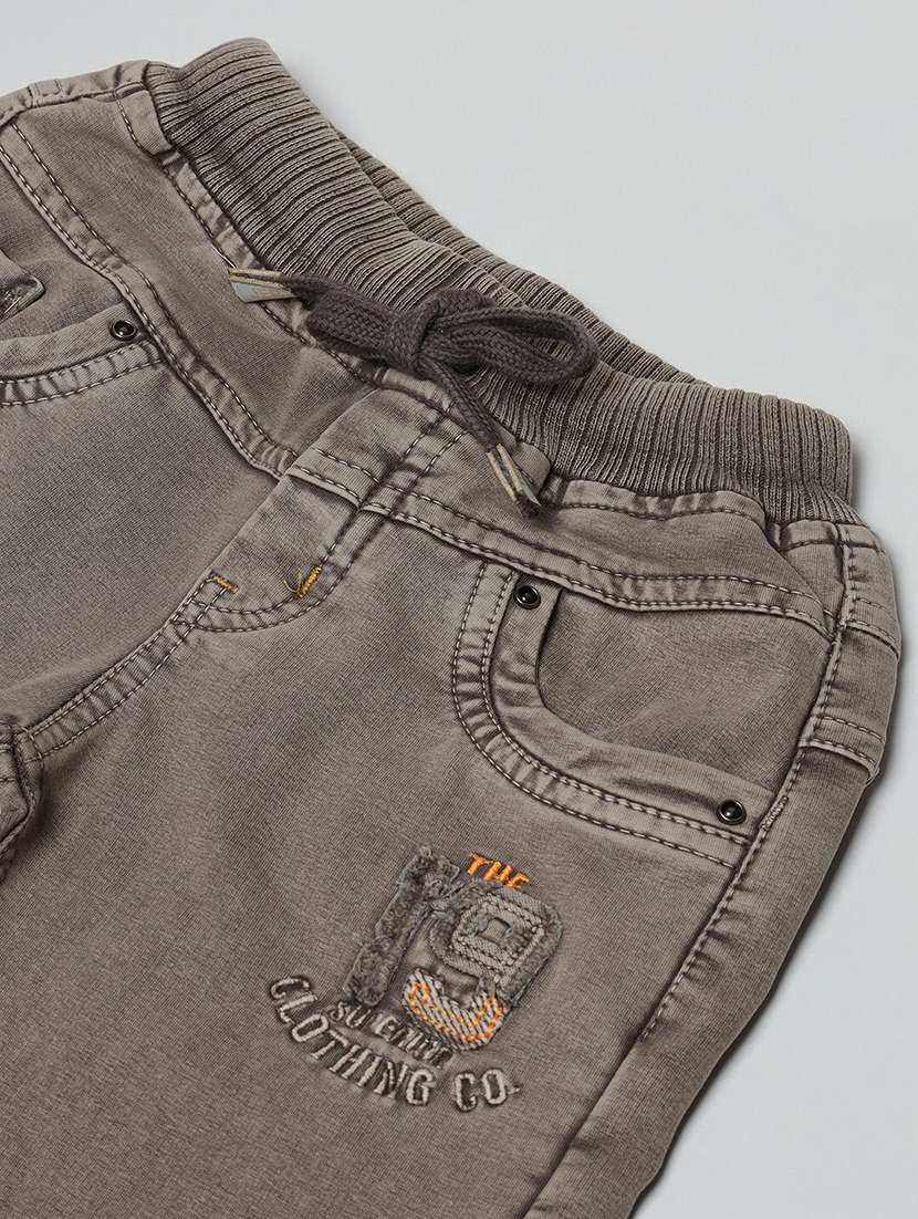 boys solid mid rise relaxed fit jean - 22300669 -  Standard Image - 2