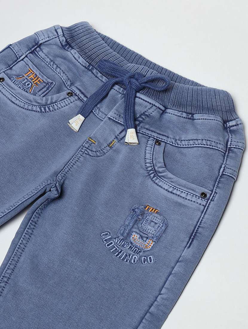 boys solid mid rise relaxed fit jean - 22300768 -  Standard Image - 2