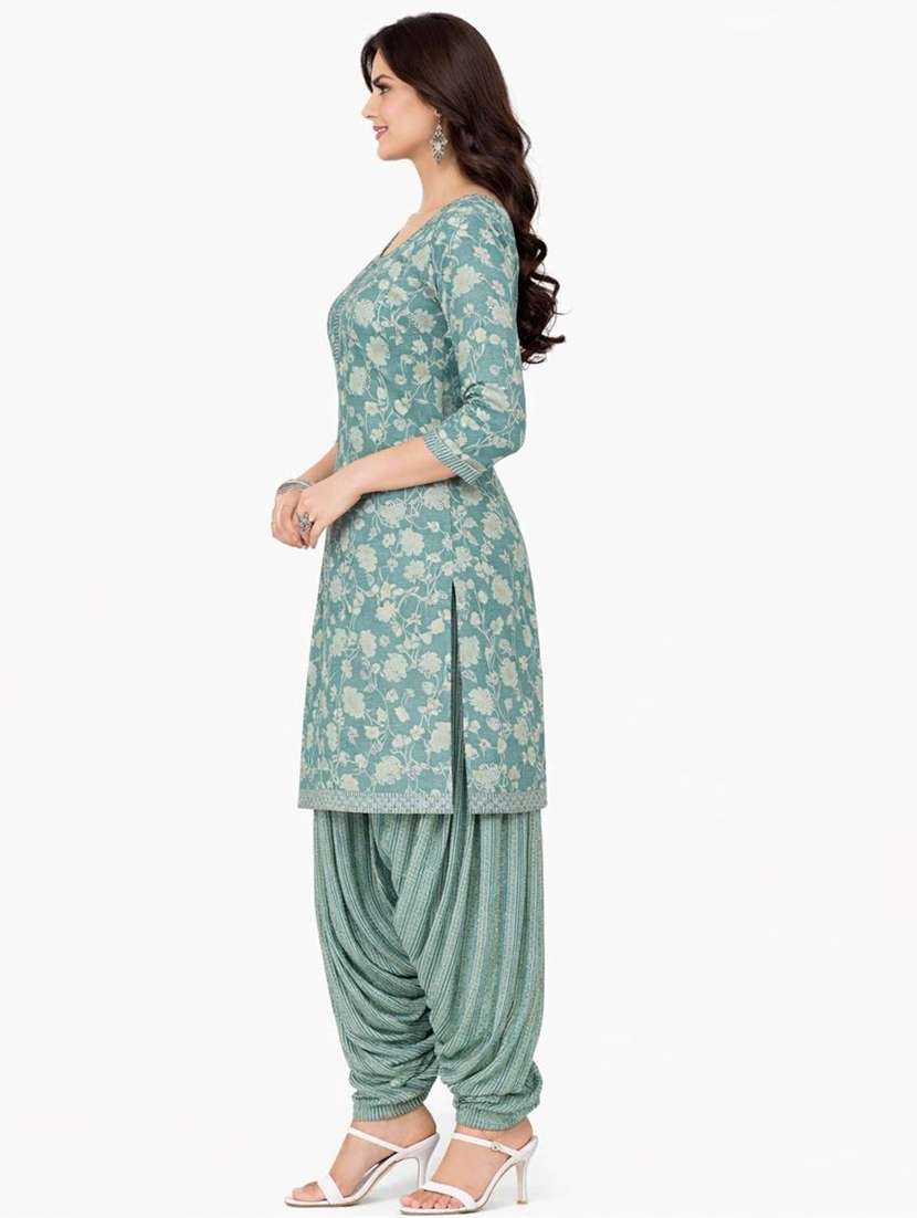 women floral printed unstitched suit set - 22301554 -  Standard Image - 2