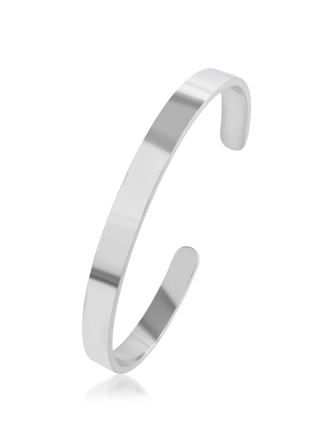 women silver brass cuffs bracelet - 22301601 -  Standard Image - 2