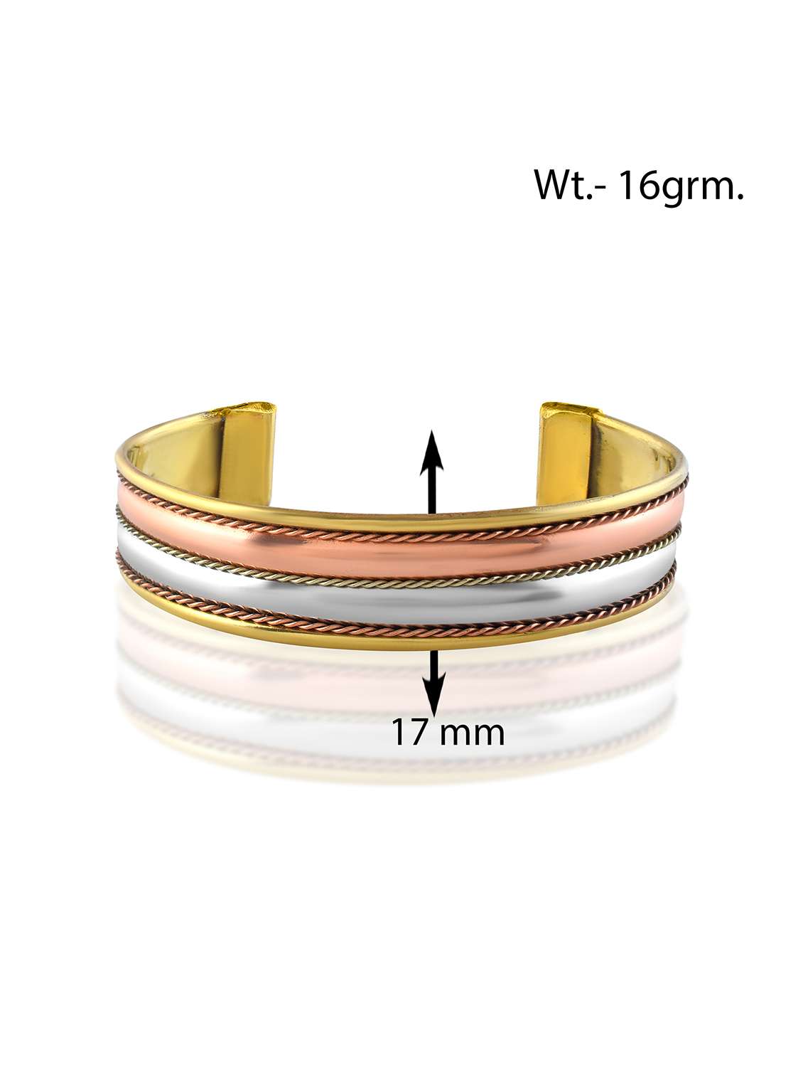 women brass cuffs bracelet - 22301608 -  Standard Image - 2