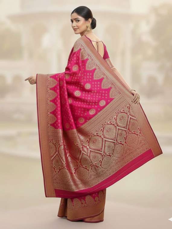 women self design banarasi saree with blouse - 22301863 -  Standard Image - 2