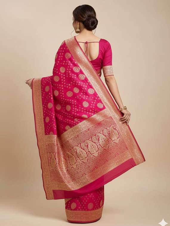 women self design banarasi saree with blouse - 22301876 -  Standard Image - 2