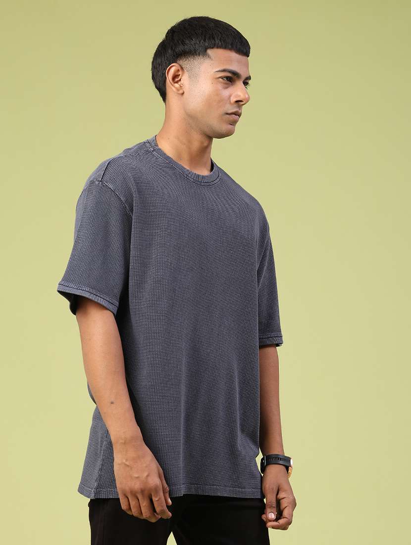 men self design short sleeve loose fit t-shirt - 22302297 -  Standard Image - 2