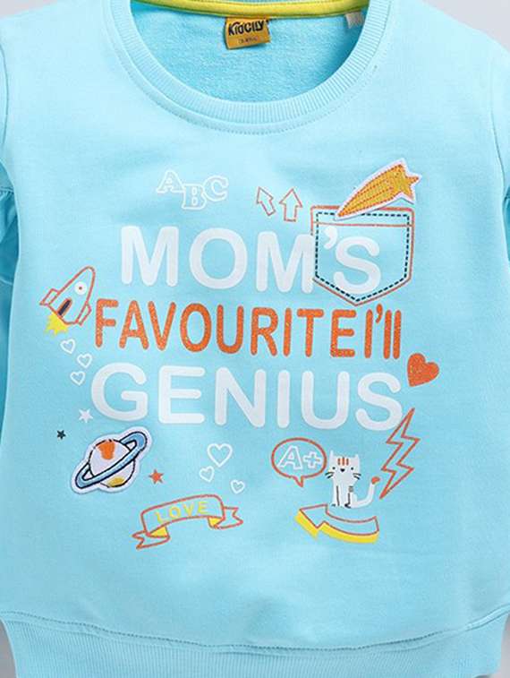 girls printed long sleeve sweatshirt - 22303097 -  Standard Image - 2