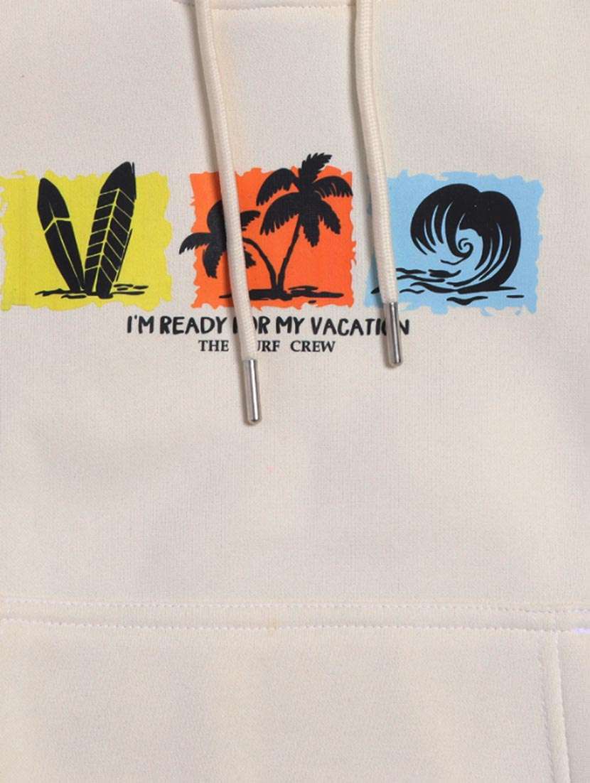 boys printed long sleeve hooded sweatshirt - 22303494 -  Standard Image - 2