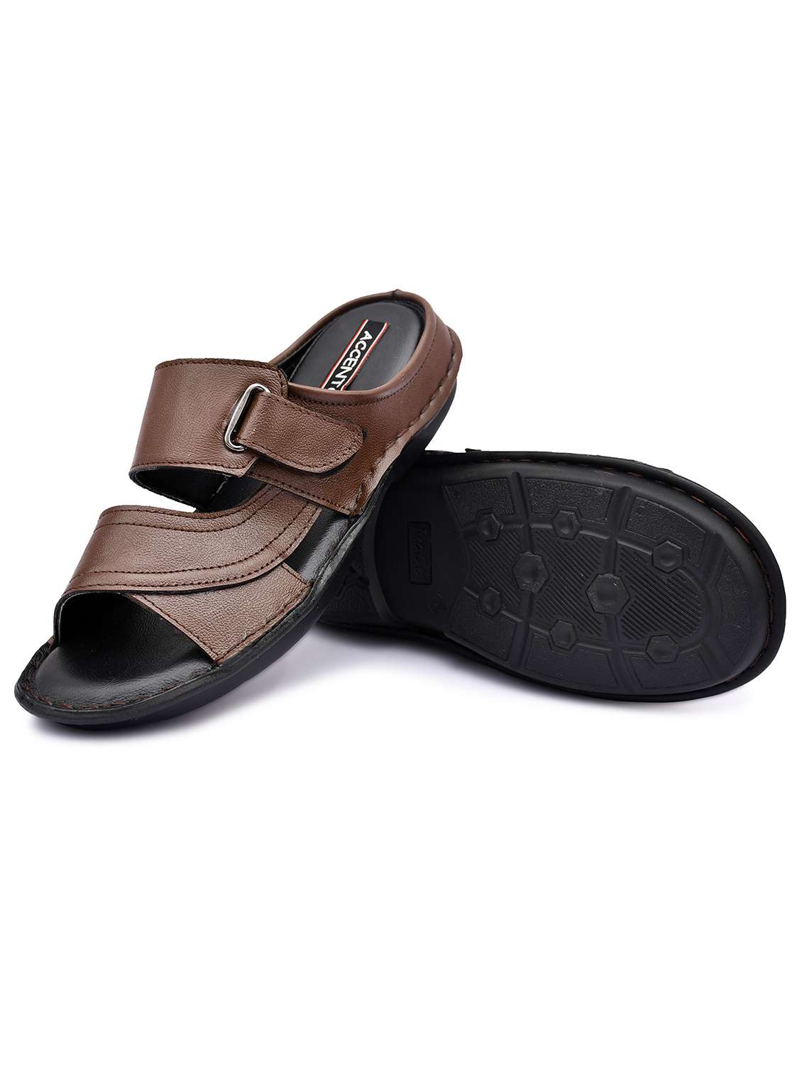men solid slip on sandal - 22304993 -  Standard Image - 2