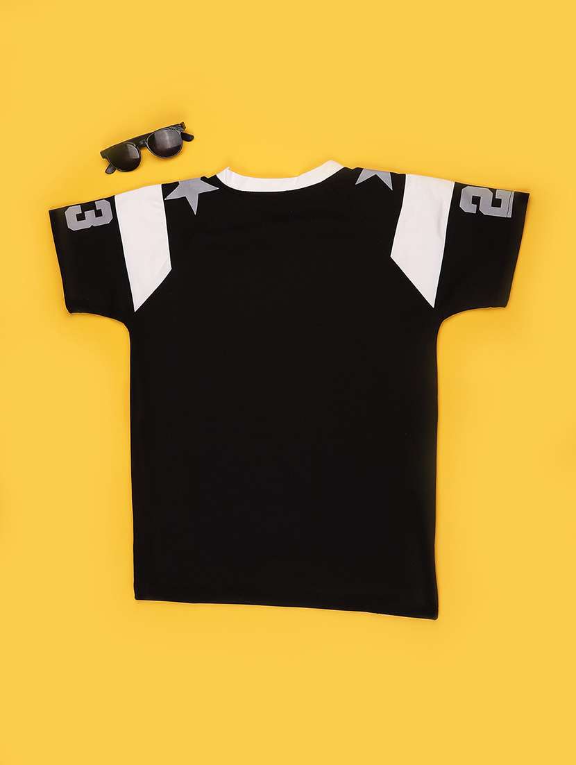 boys printed short sleeves regular fit t-shirt - 22305205 -  Standard Image - 2