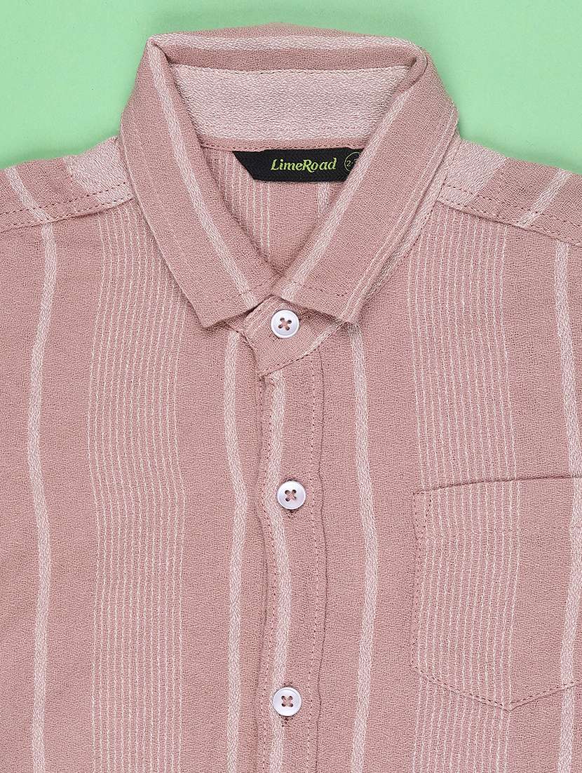 boys printed collared short sleeve shirt - 22305354 -  Standard Image - 2