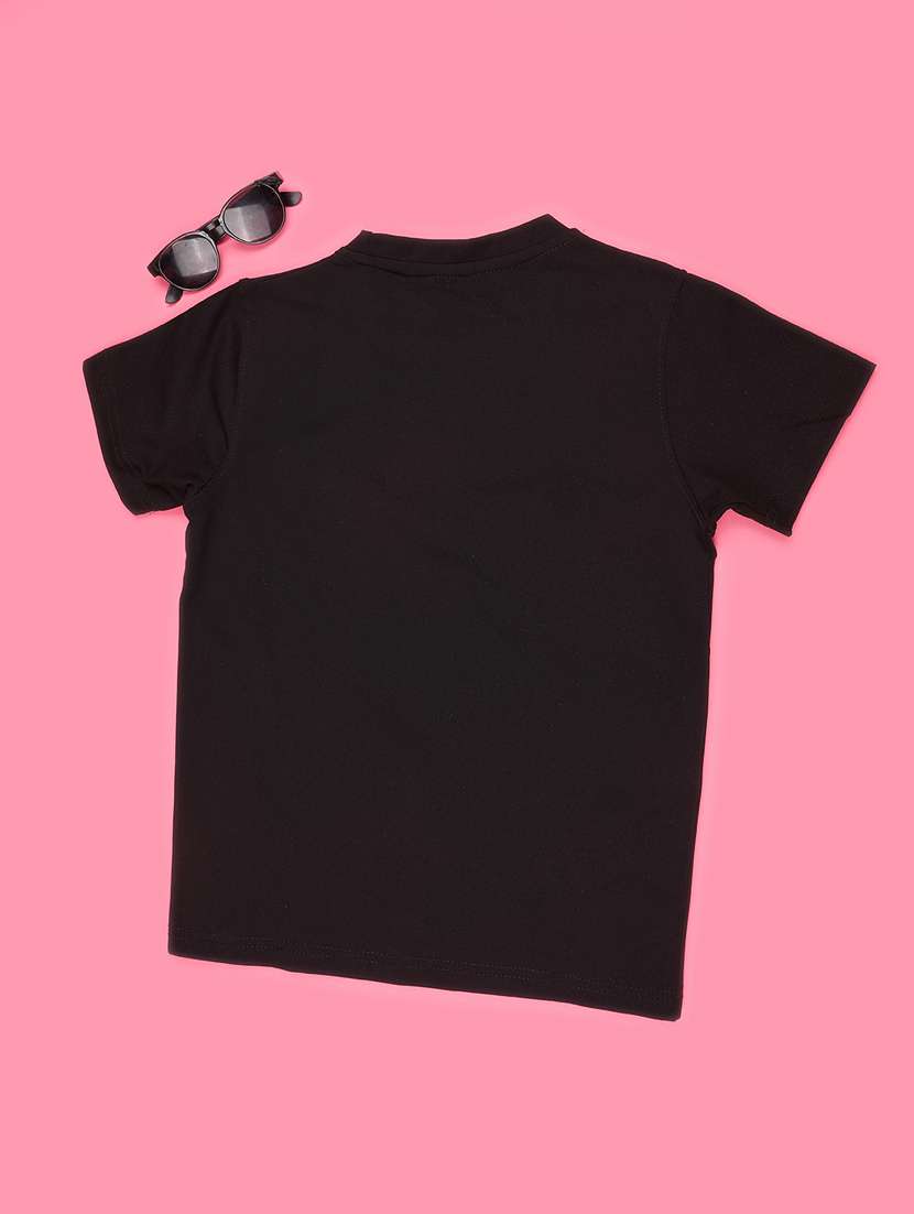 Boys Printed Short Sleeves Regular Fit T-shirt - 22305412 -  Standard Image - 2