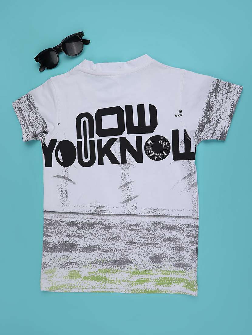 boys printed short sleeve t-shirt - 22305414 -  Standard Image - 2