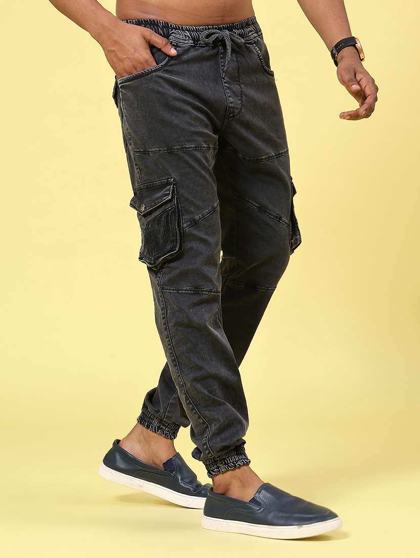 grey cotton joggers - 22305484 -  Standard Image - 2