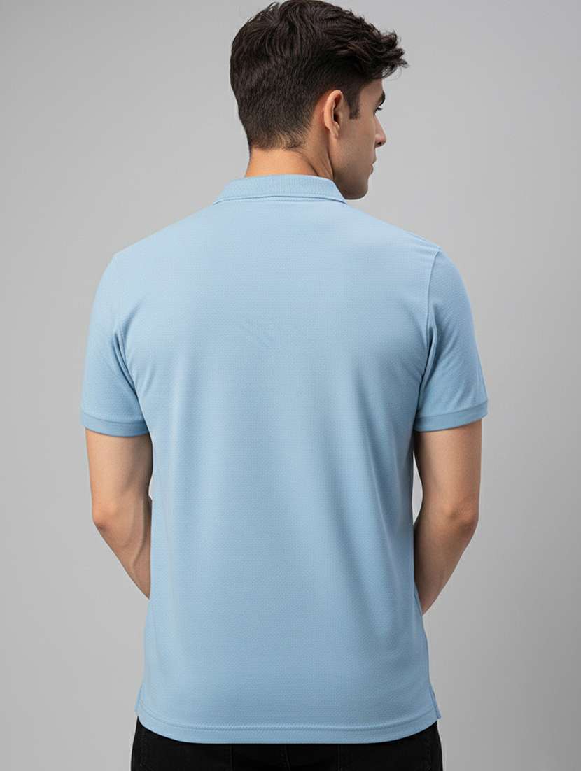 men solid short sleeve regular fit polo t-shirt - 22305655 -  Standard Image - 2