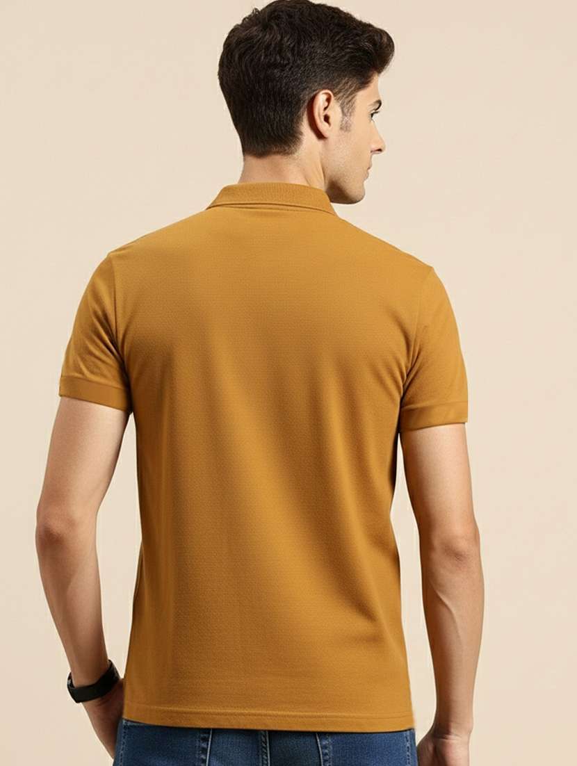 men solid short sleeve regular fit polo t-shirt - 22305715 -  Standard Image - 2