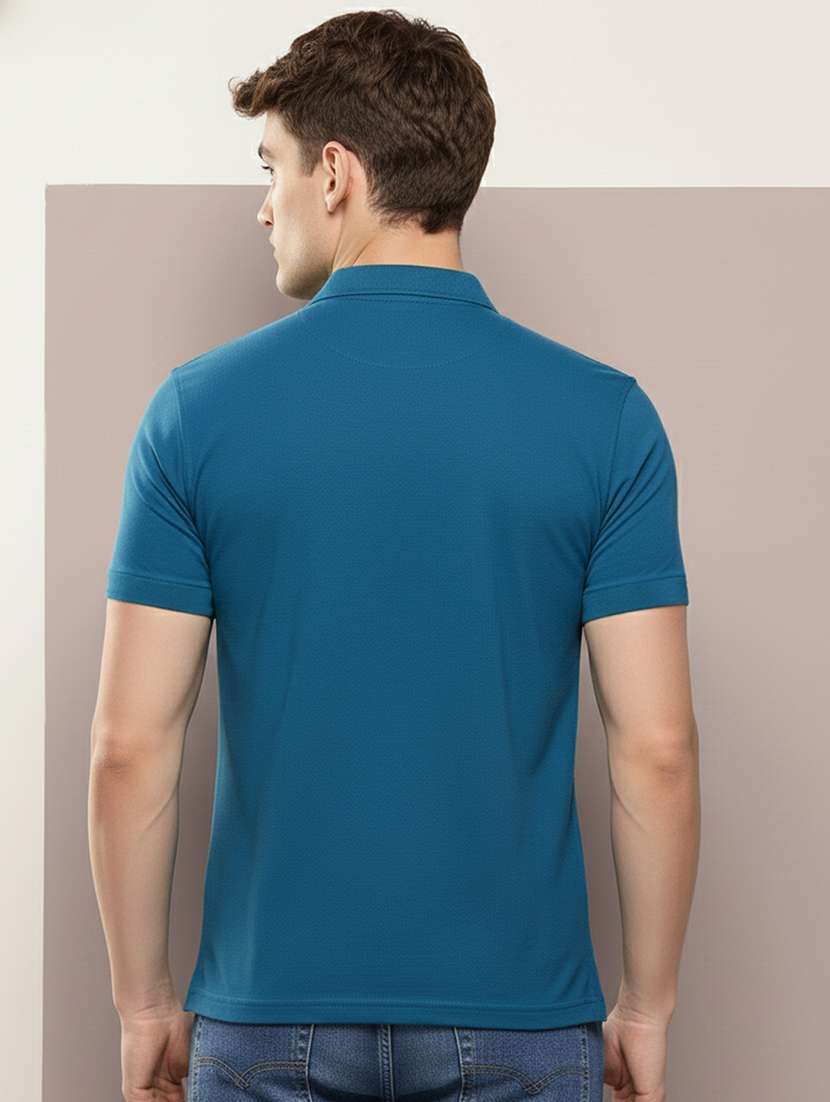 men solid short sleeve regular fit polo t-shirt - 22305721 -  Standard Image - 2