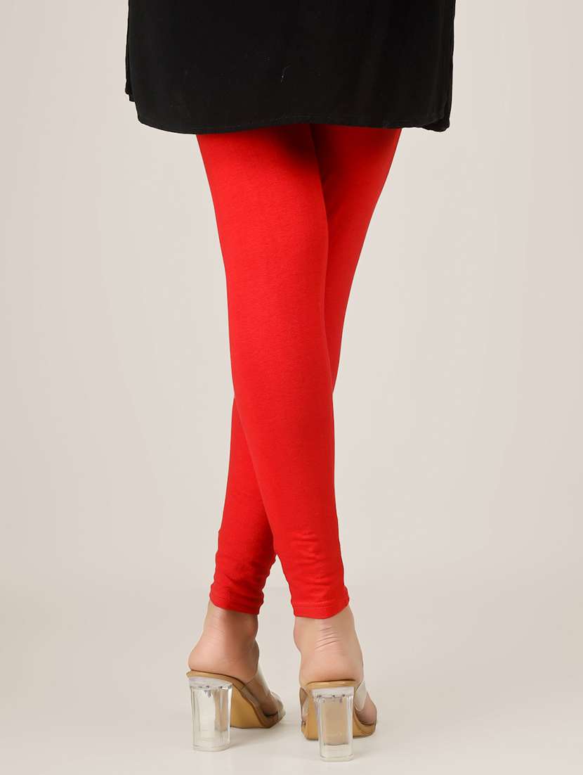 women solid mid rise legging - 22305741 -  Standard Image - 2