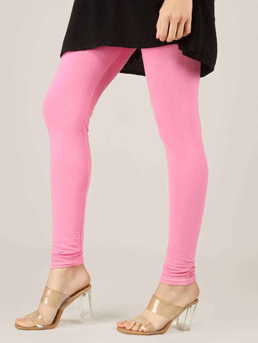 women solid mid rise legging - 22305742 -  Standard Image - 2