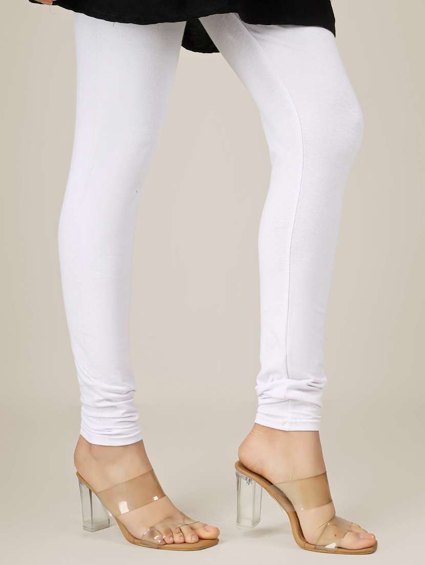 women solid mid rise legging - 22305743 -  Standard Image - 2
