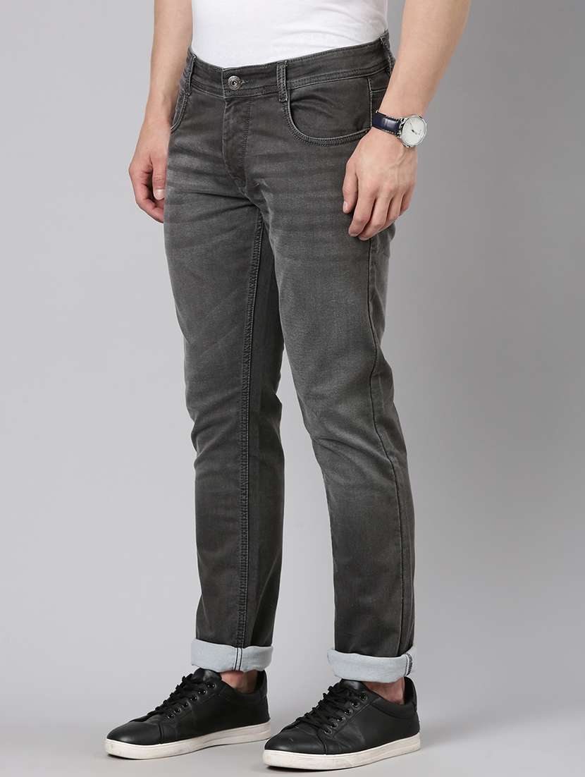 men washed mid rise full length jeans - 22305993 -  Standard Image - 2