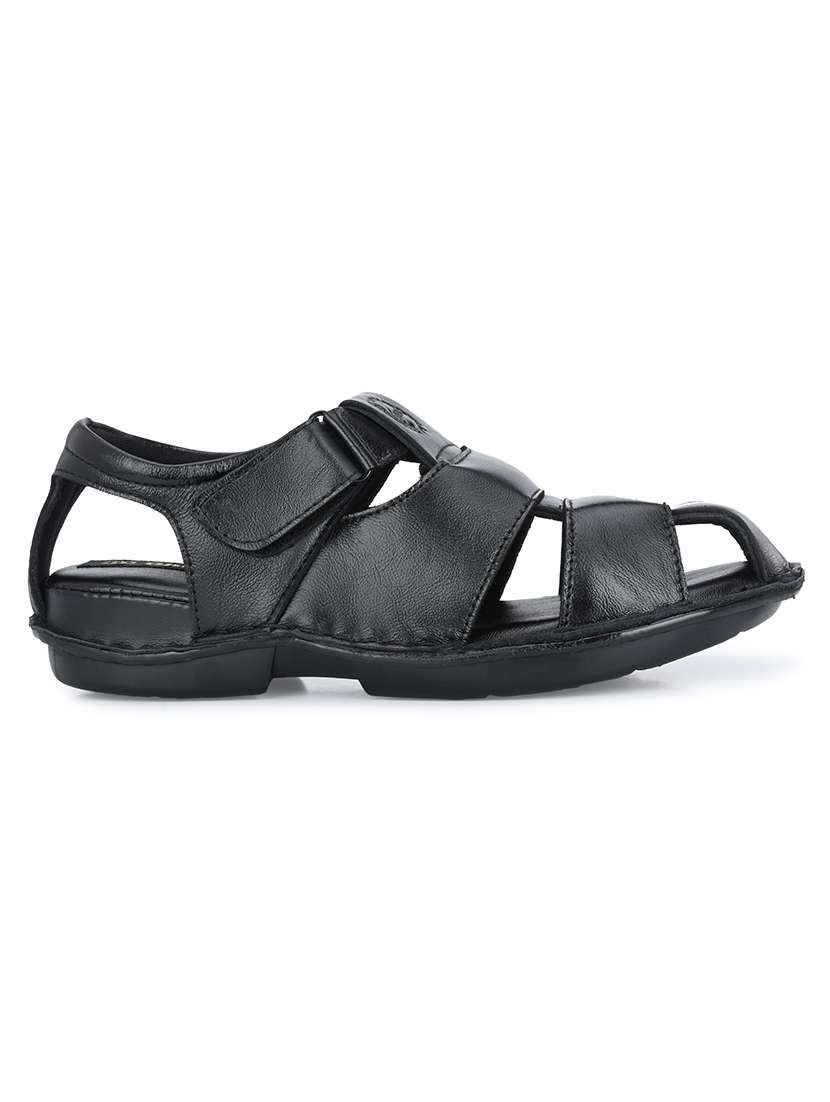 men solid back strap sandal - 22306671 -  Standard Image - 2