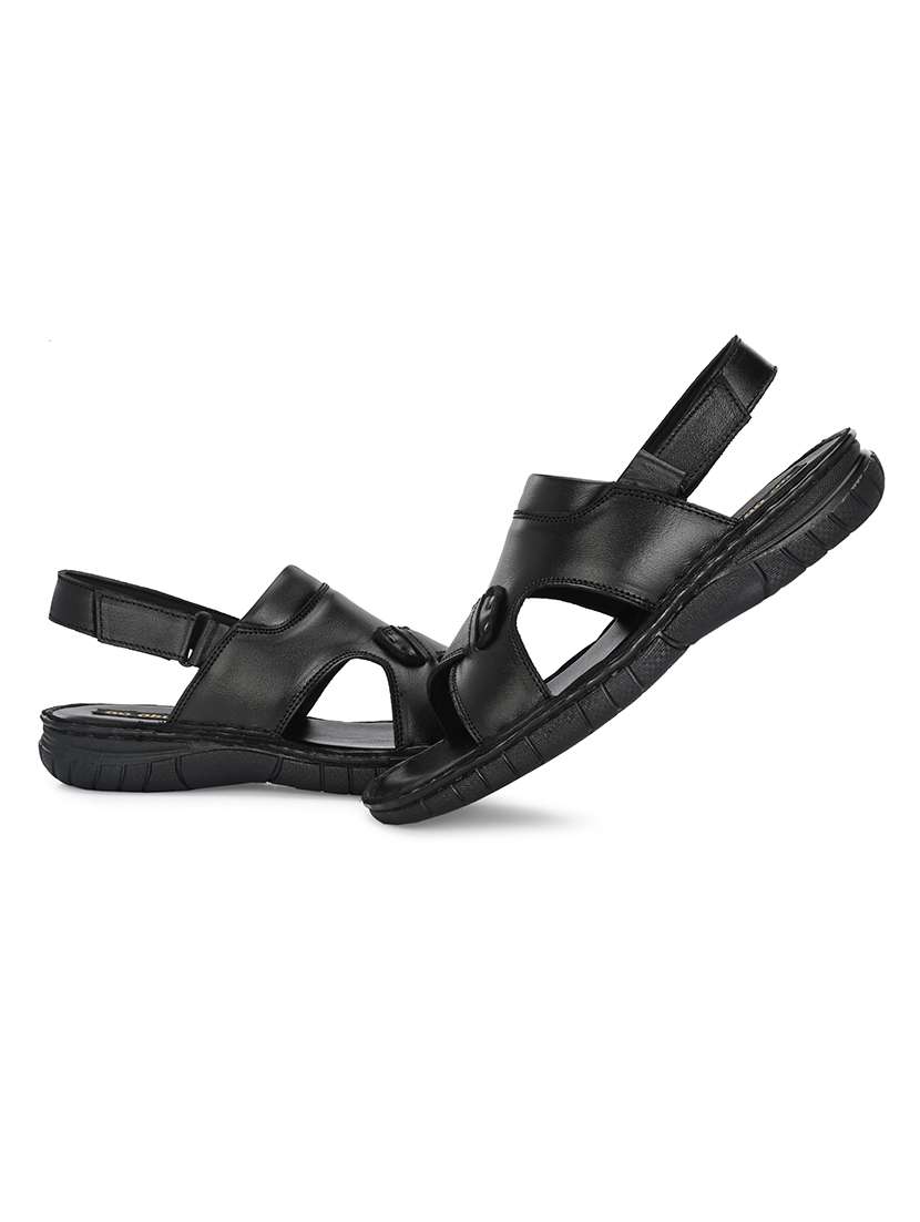 men solid back strap sandal - 22306683 -  Standard Image - 2