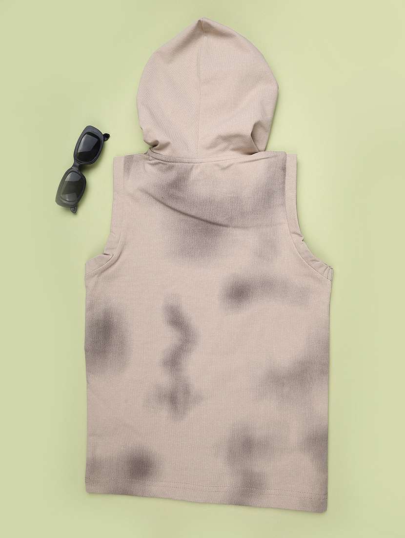 boys printed sleeveless t-shirt  - 22307027 -  Standard Image - 2