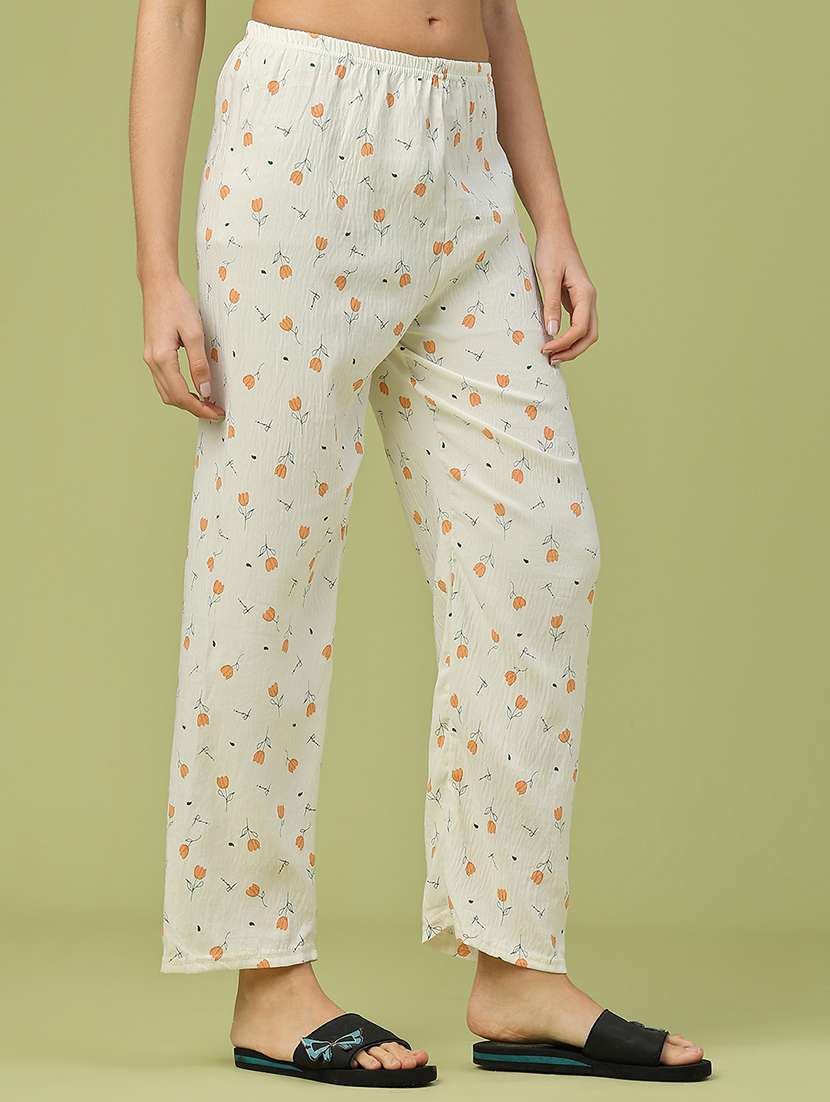 women printed mid rise pajama - 22307053 -  Standard Image - 2