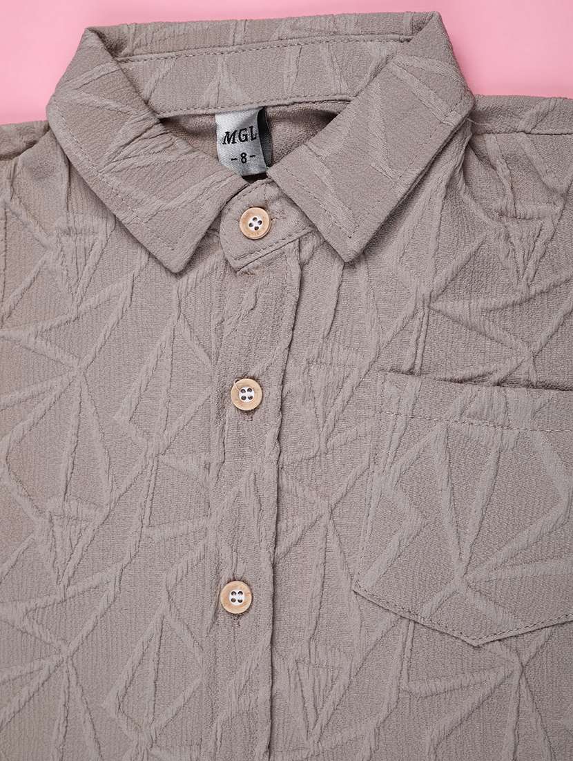 boys collared short sleeve shirt - 22307103 -  Standard Image - 2