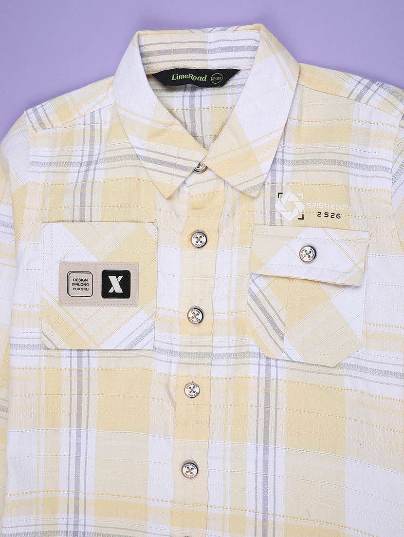 boys printed long sleeve shirt - 22307152 -  Standard Image - 2
