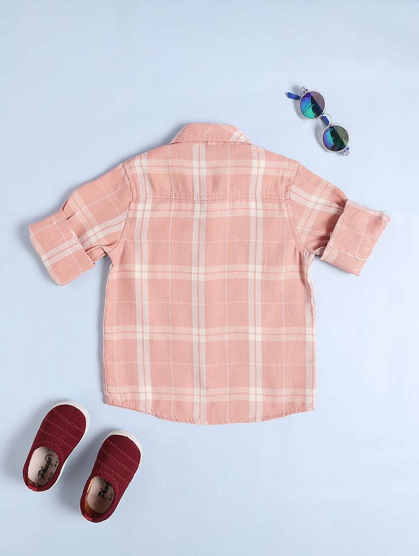 boys printed long sleeve collared shirt - 22307153 -  Standard Image - 2