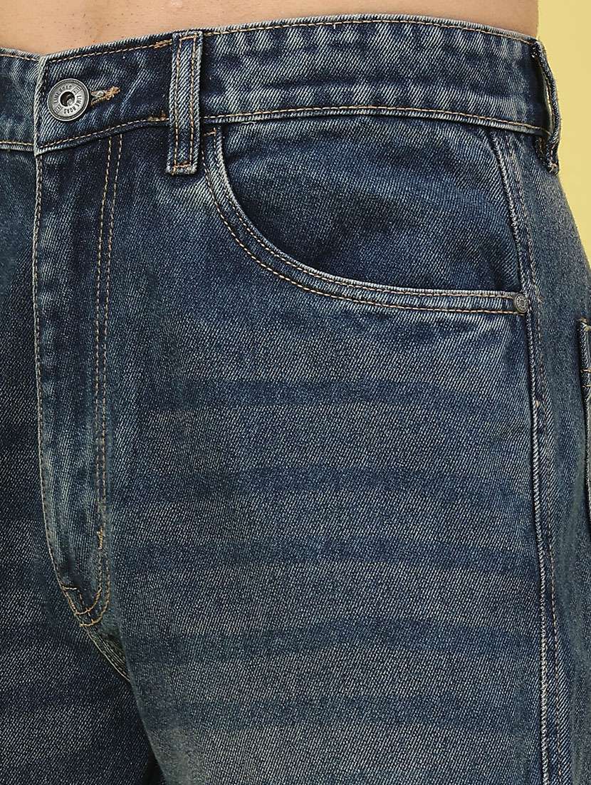 men washed mid rise regular fit cargo - 22307288 -  Standard Image - 2