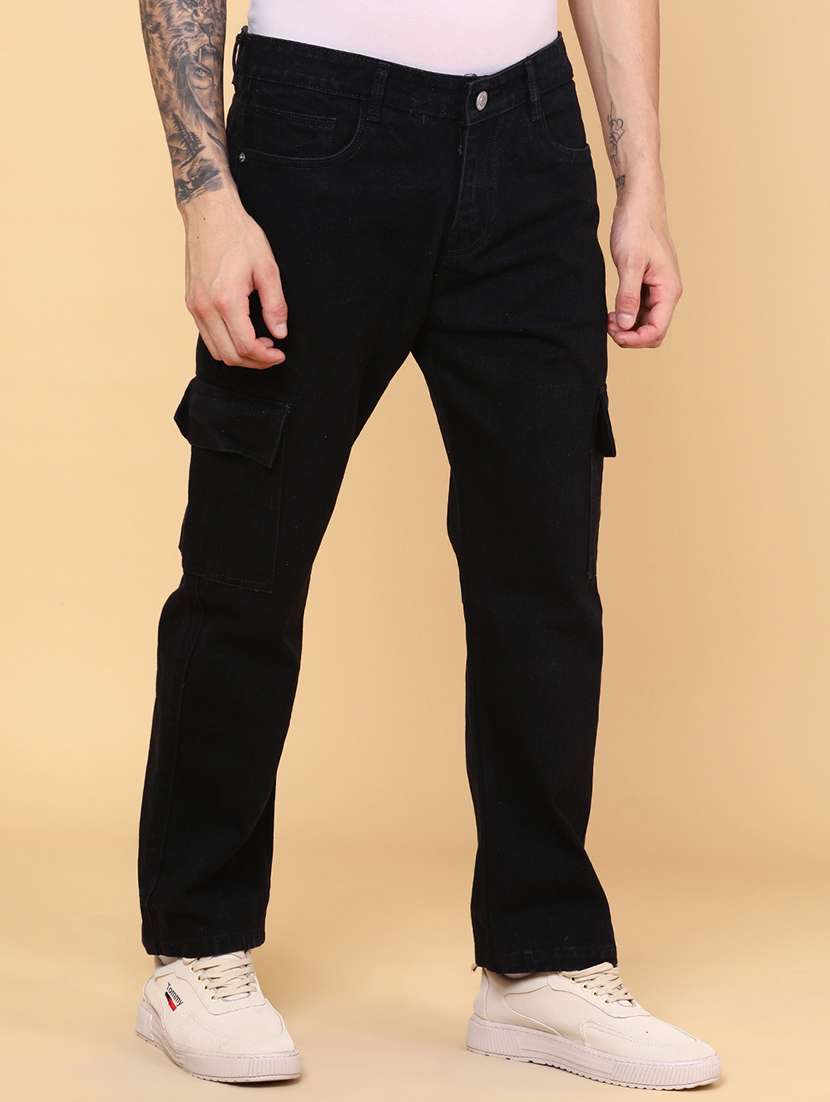 black denim jeans - 22307293 -  Standard Image - 2