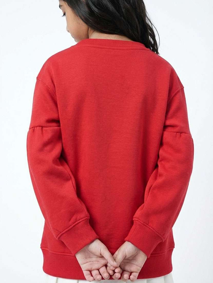 girls self designed long sleeve sweatshirt - 22307548 -  Standard Image - 2