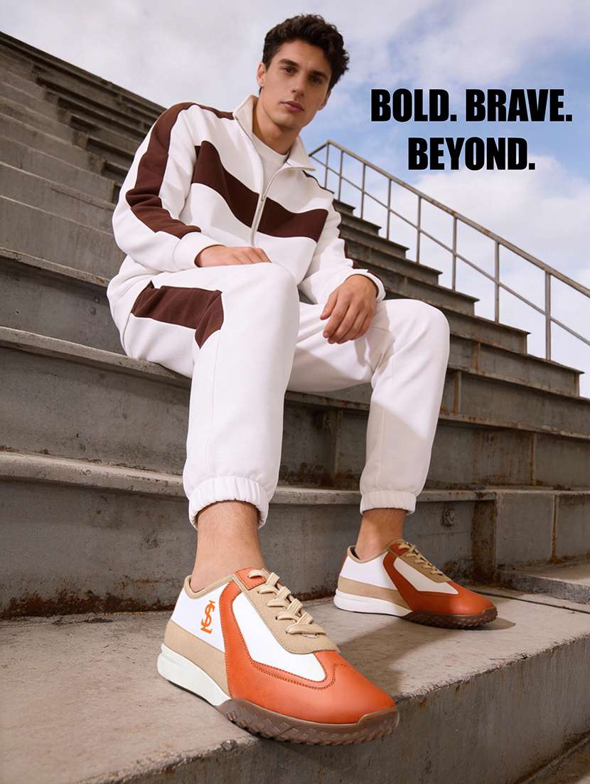 men color block lace up sneaker - 22307560 -  Standard Image - 2