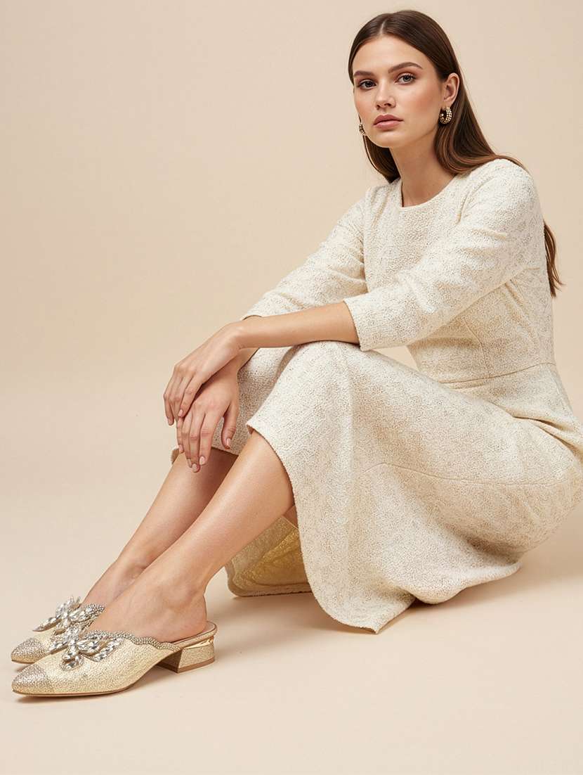 women embellished slip on mules - 22307566 -  Standard Image - 2