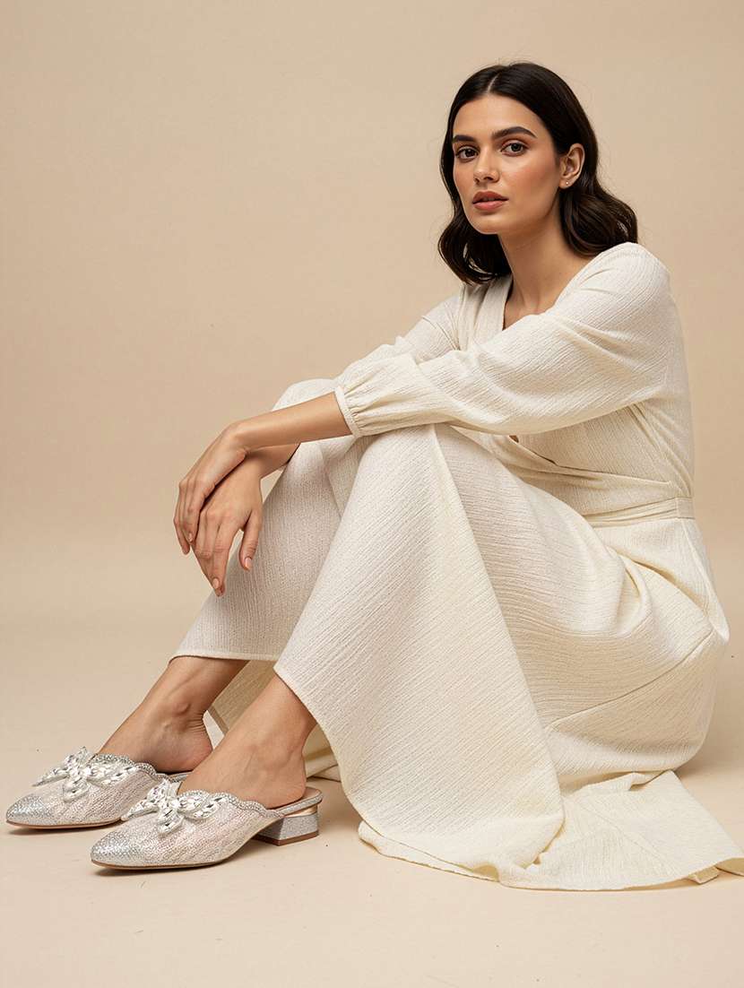 women embellished slip on mules - 22307567 -  Standard Image - 2