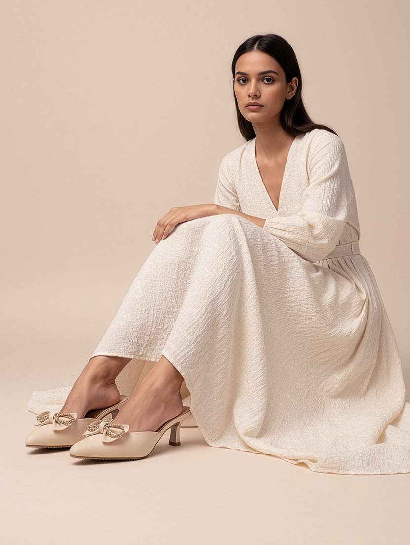 women embellished slip on mules - 22307573 -  Standard Image - 2