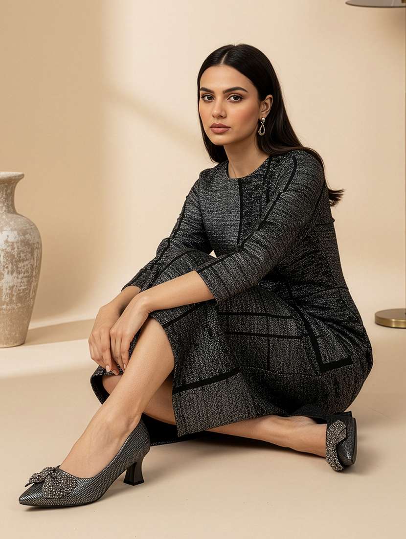 women embellished slip on pump - 22307580 -  Standard Image - 2