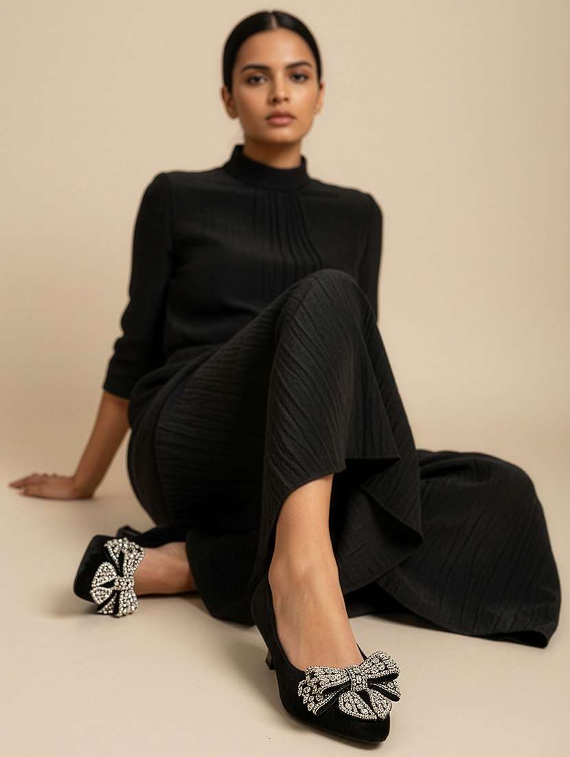 women embellished slip on pump - 22307583 -  Standard Image - 2