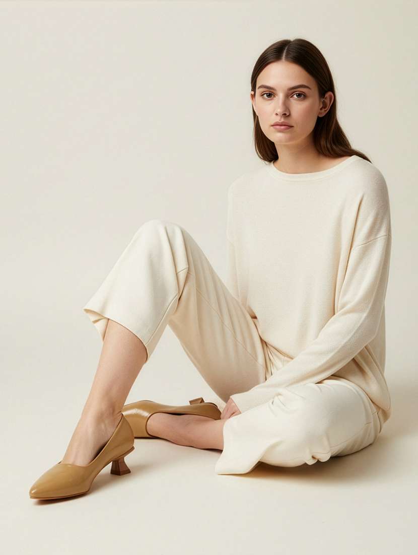 women solid slip on pump - 22307585 -  Standard Image - 2