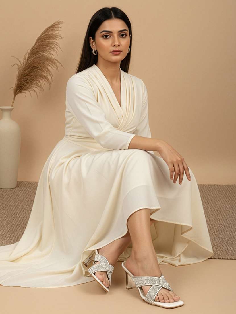 women embellished slip on sandal - 22307600 -  Standard Image - 2