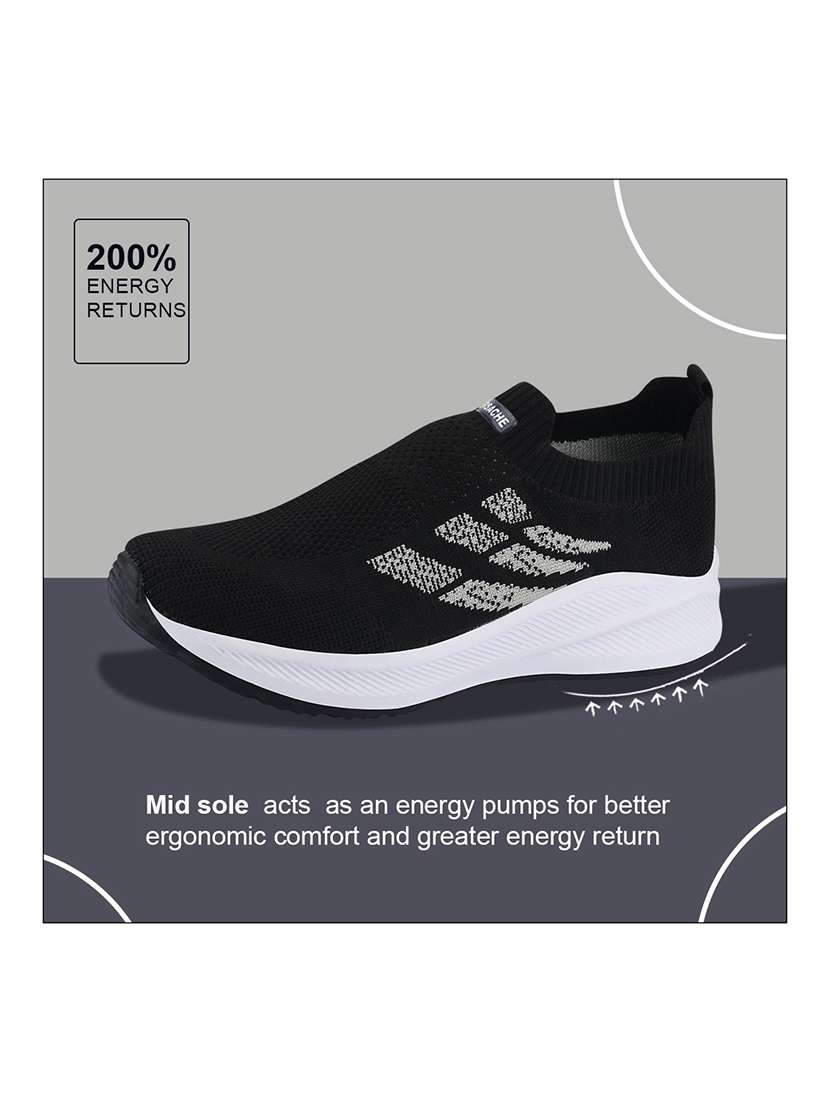 men black slip on sport shoe - 22310474 -  Standard Image - 2