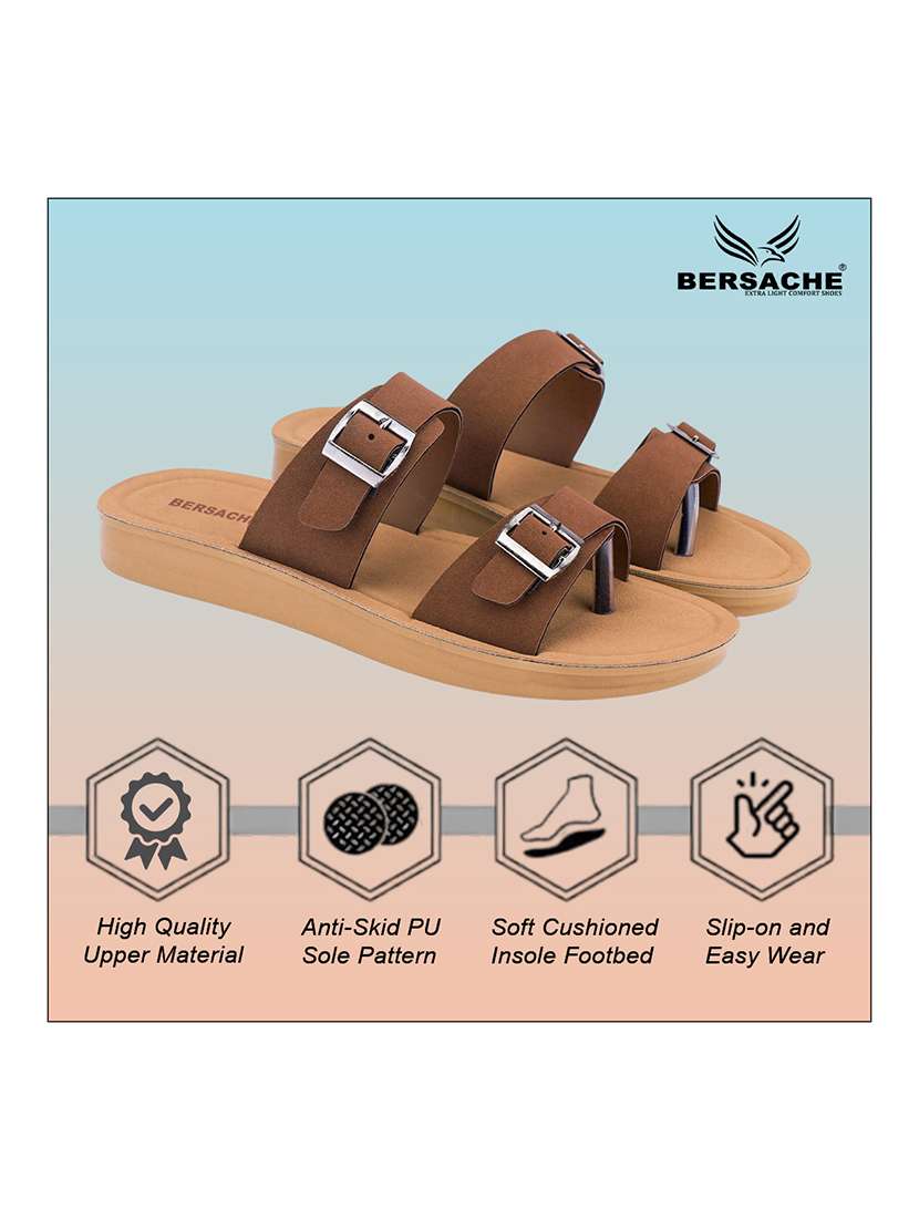 women solid slip on flat sandal - 22310490 -  Standard Image - 2