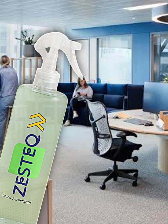 zesteq sweet lemongrass air freshener  for home, car, office, washrooms, made of premium natural oils (500 ml) - 22310528 -  Standard Image - 2