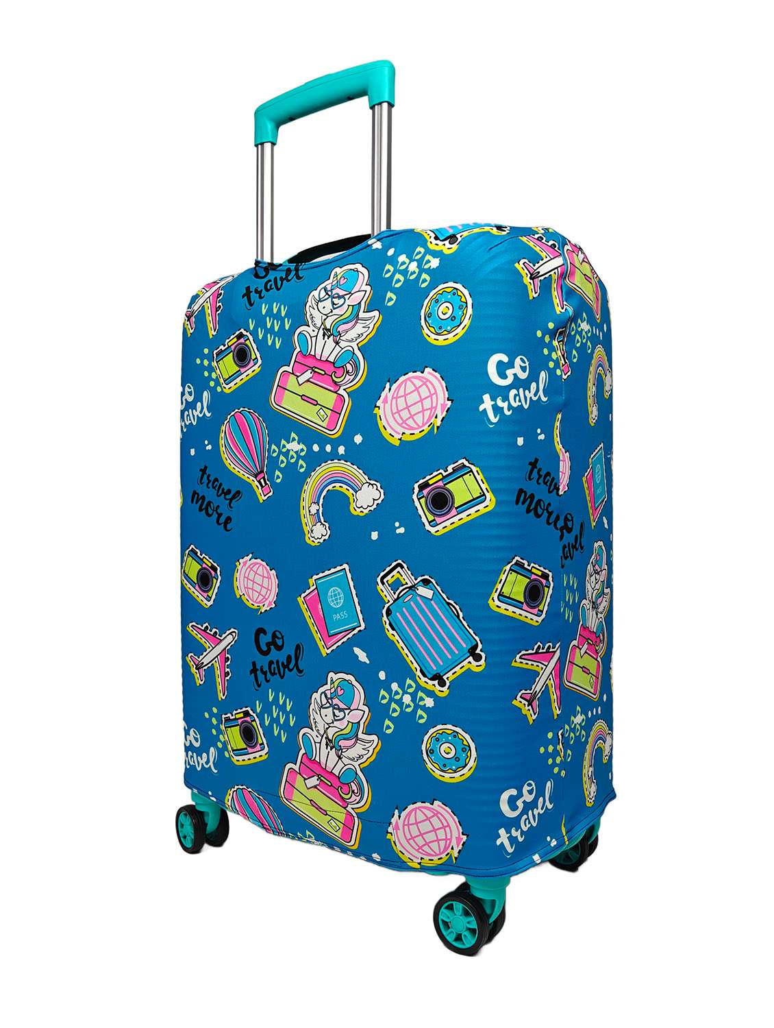 Nt Creation Printed Luggage Cover - 22310535 -  Standard Image - 2