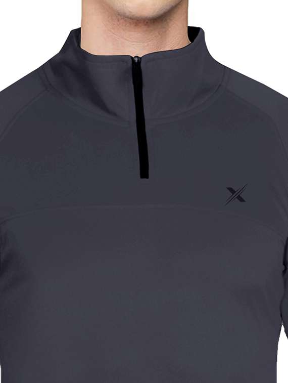 men solid long sleeve dry fit t-shirt - 22310774 -  Standard Image - 2