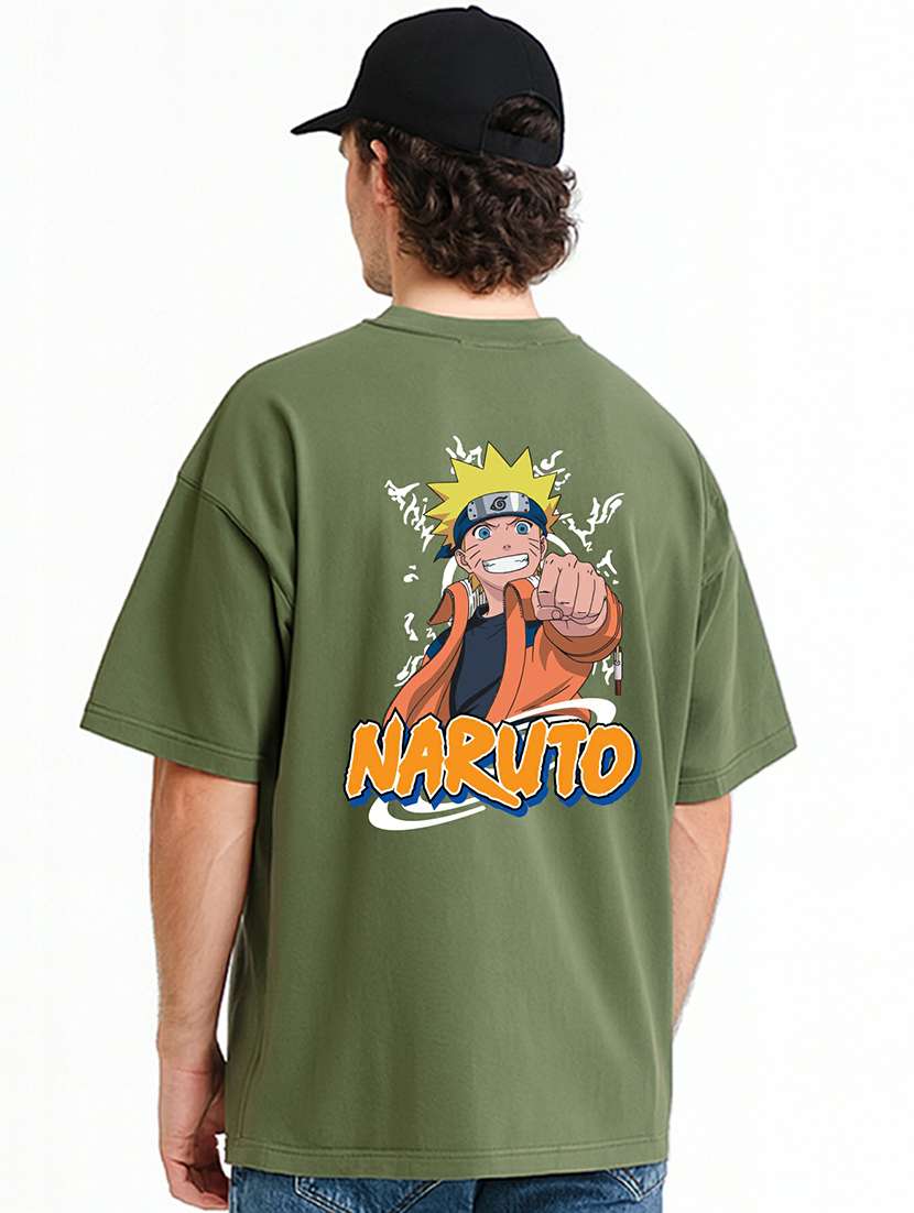 men printed short sleeve oversized t-shirt - 22310962 -  Standard Image - 2